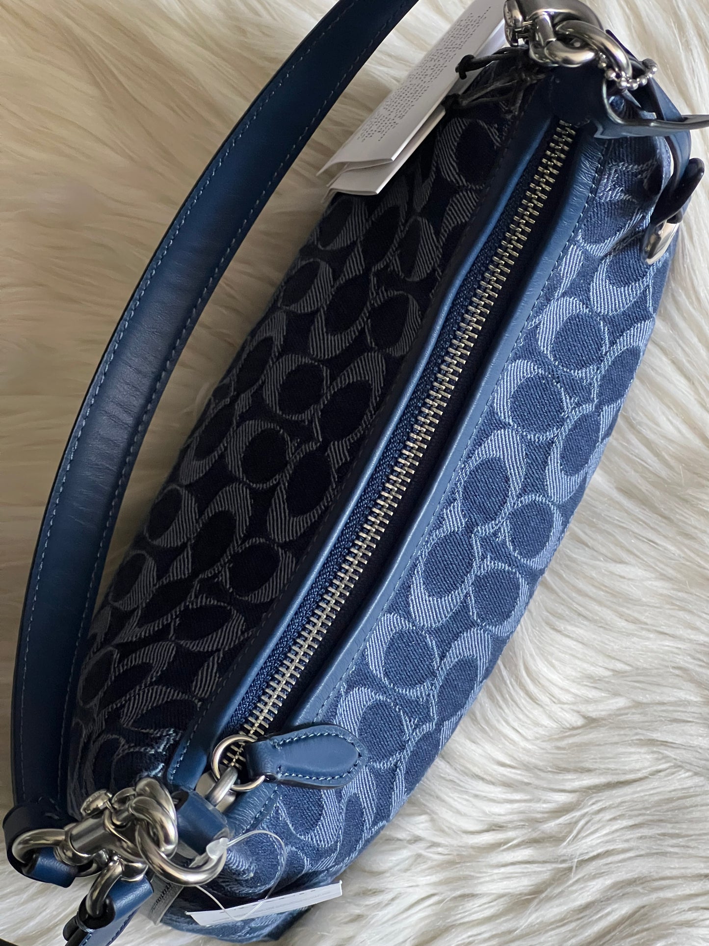 Coach Juliet Shoulder Bag 25 in Signature Denim