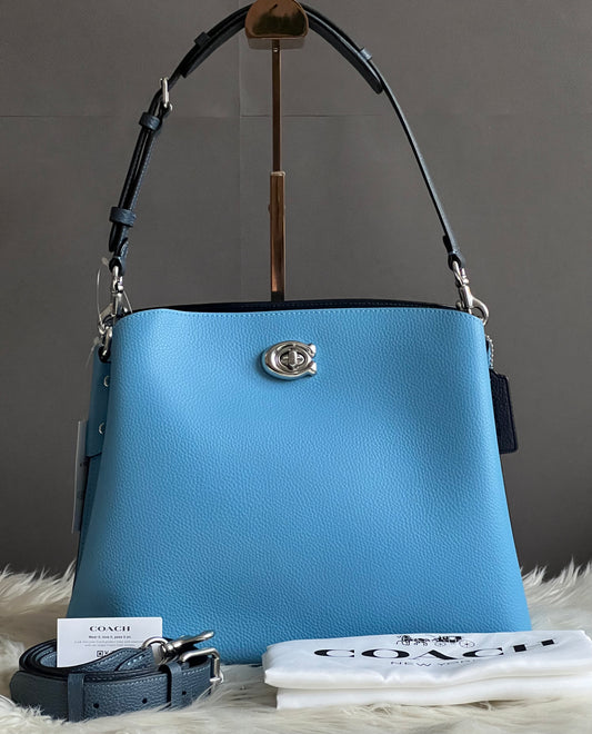 Coach Willow Shoulder Bag in Colorblock