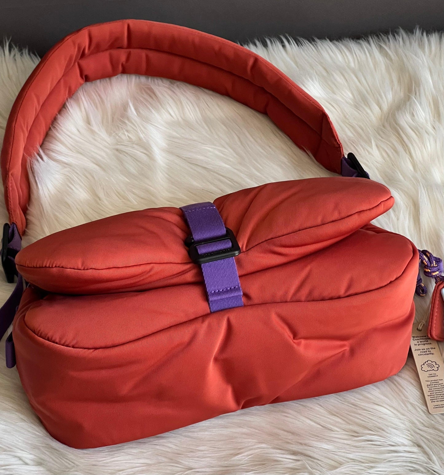 Coachtopia Loop Puffy Wavy Dinky Bag