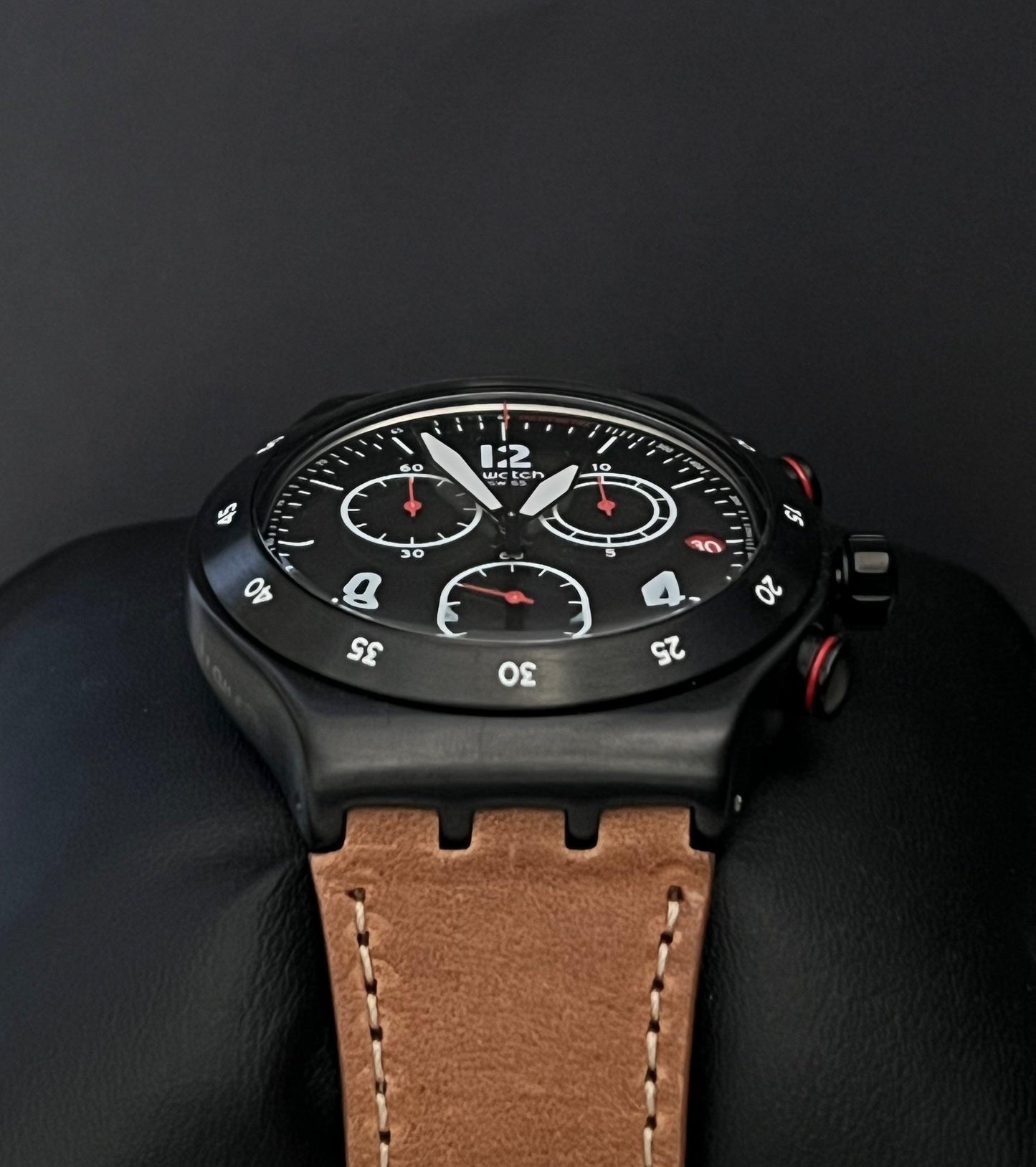 Swatch The Journey is the Reward Irony Chrono Watch