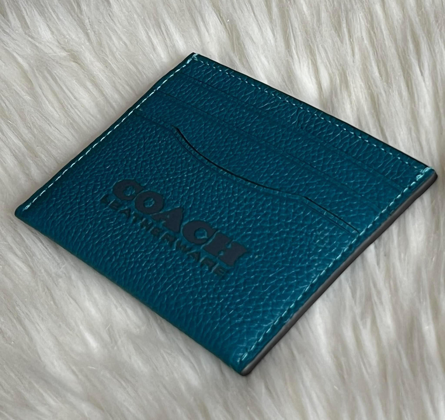 Coach Flat Card Case Leatherware