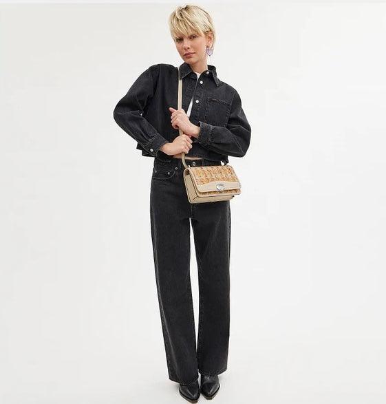 Coach Bandit Crossbody Bag in Tweed