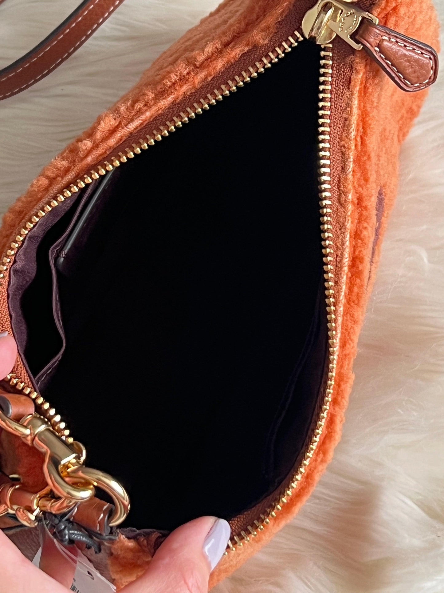 Coach Teri Shoulder Bag with Coach Motif