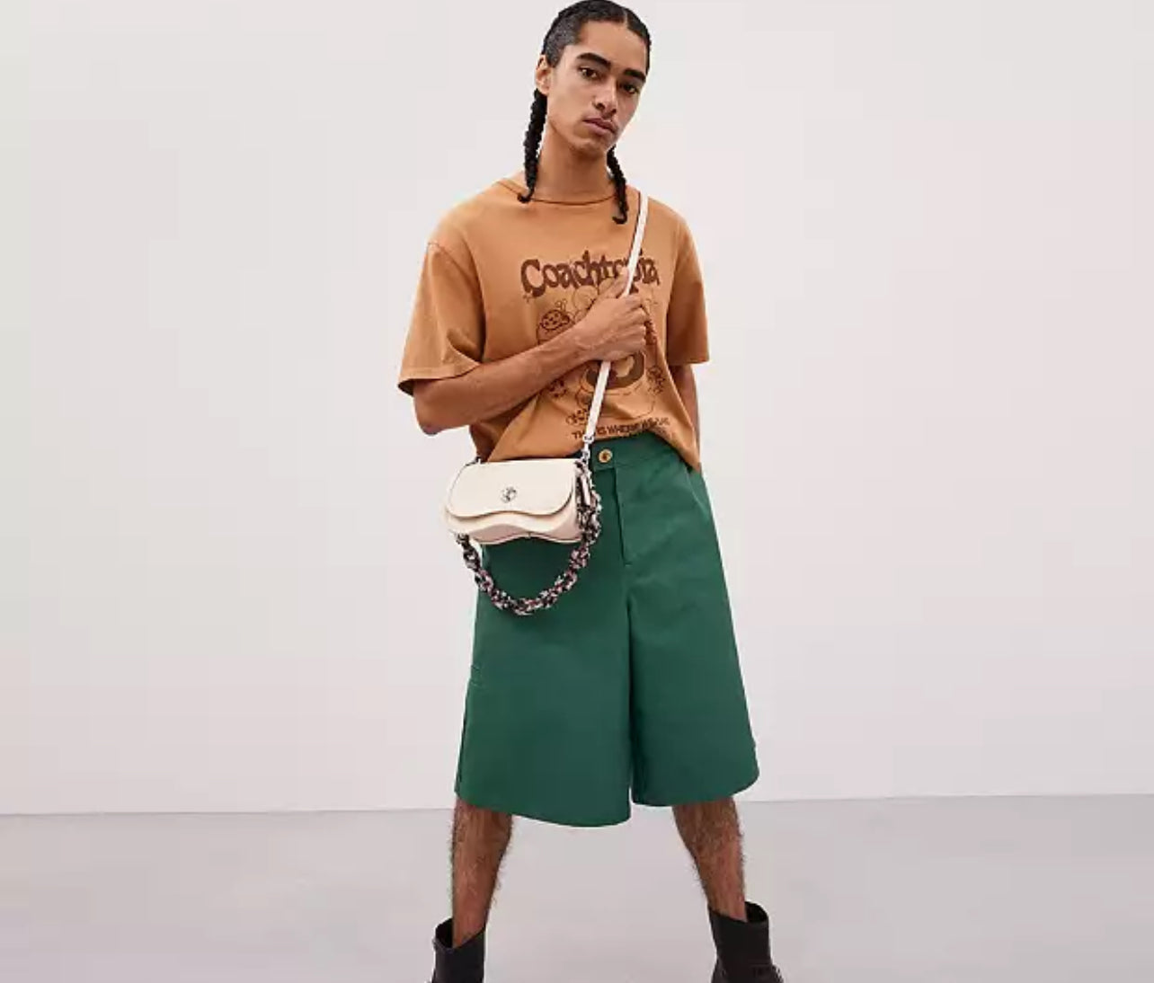 Coach Wavy Dinky Bag in Coachtopia Leather
