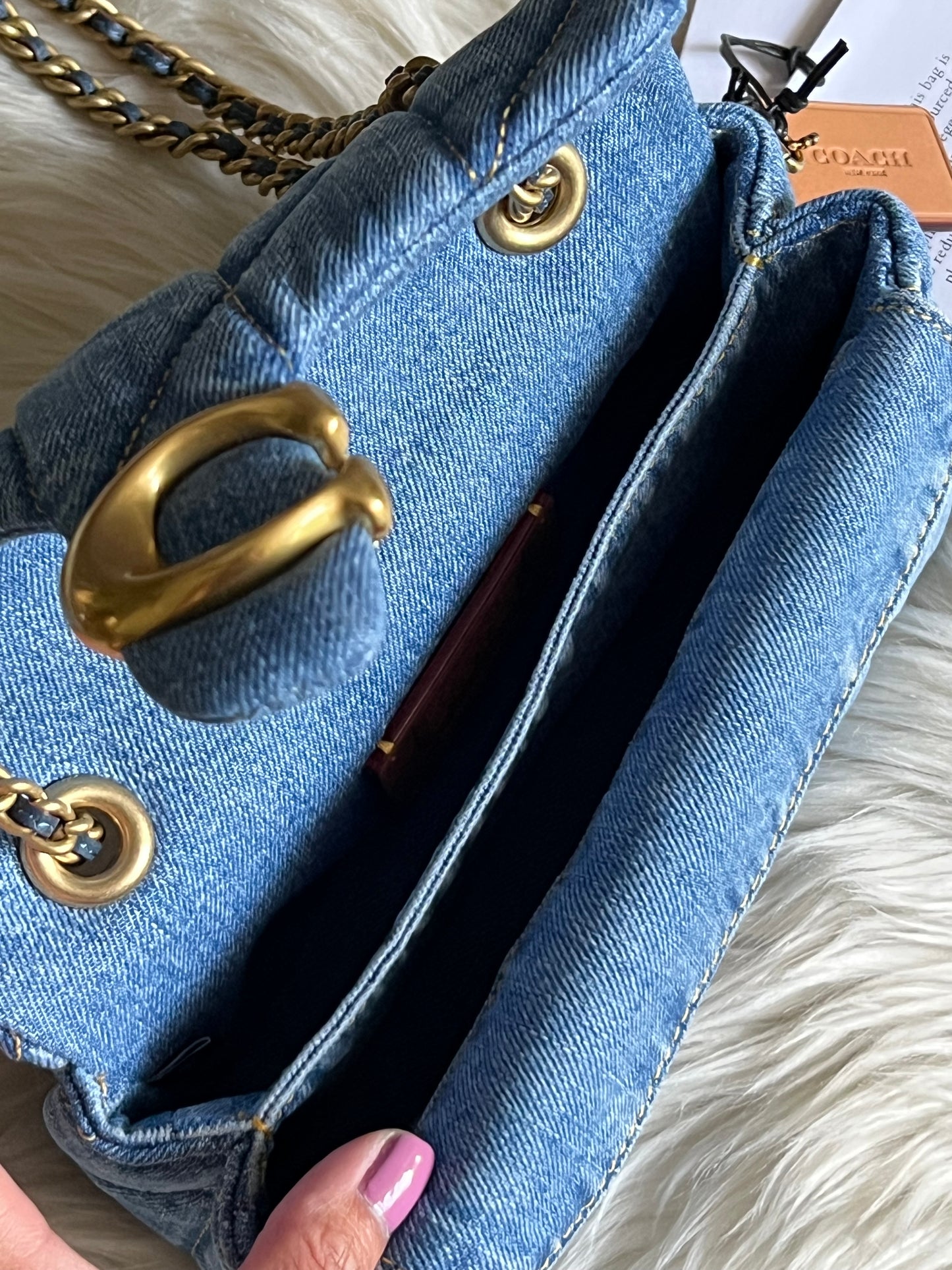 Coach Tabby Shoulder Bag 20 with Quilting