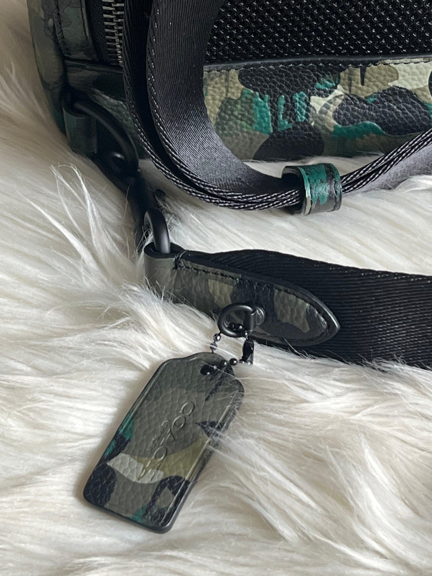 Coach Gotham Pack with Camo Print