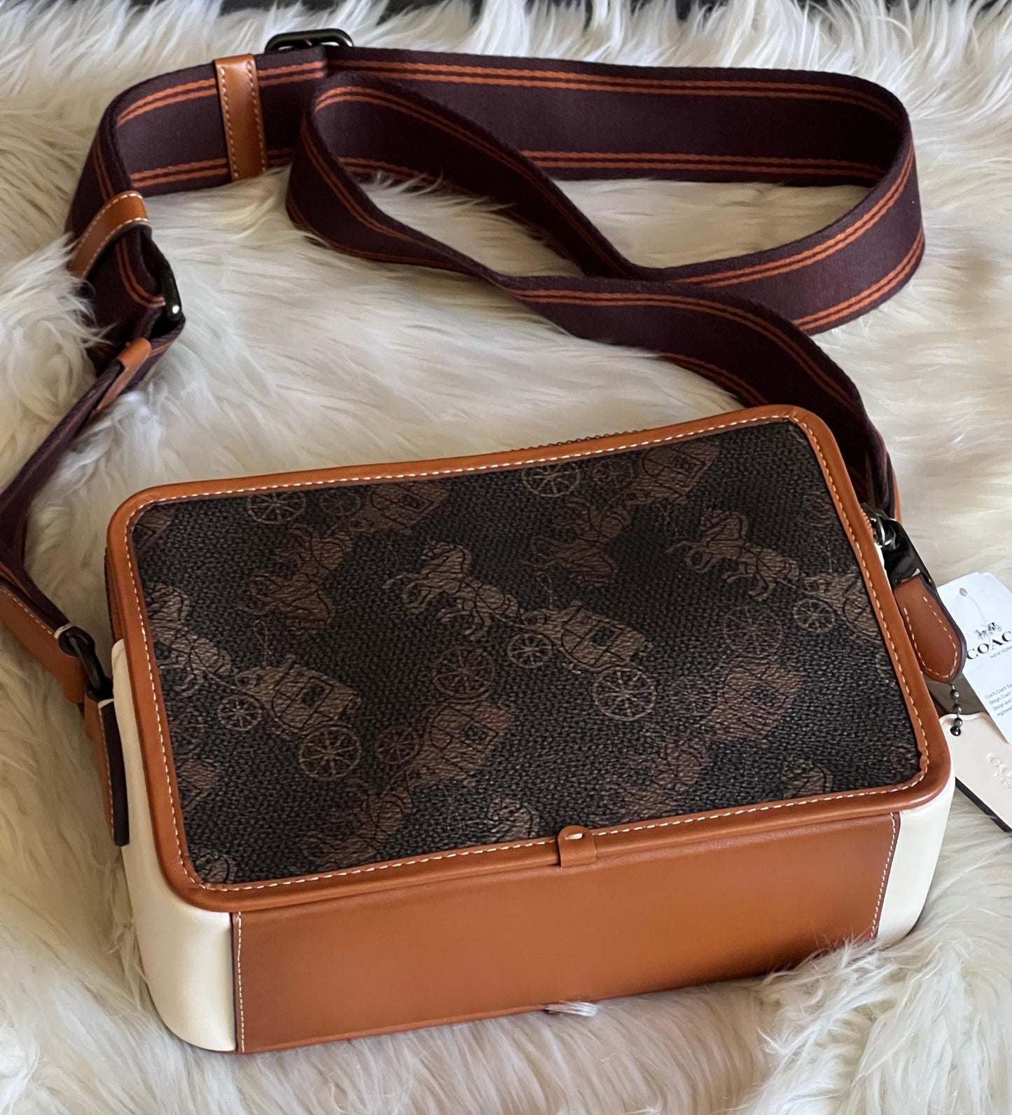 Coach Charter Crossbody 24 with Large Horse and Carriage Print