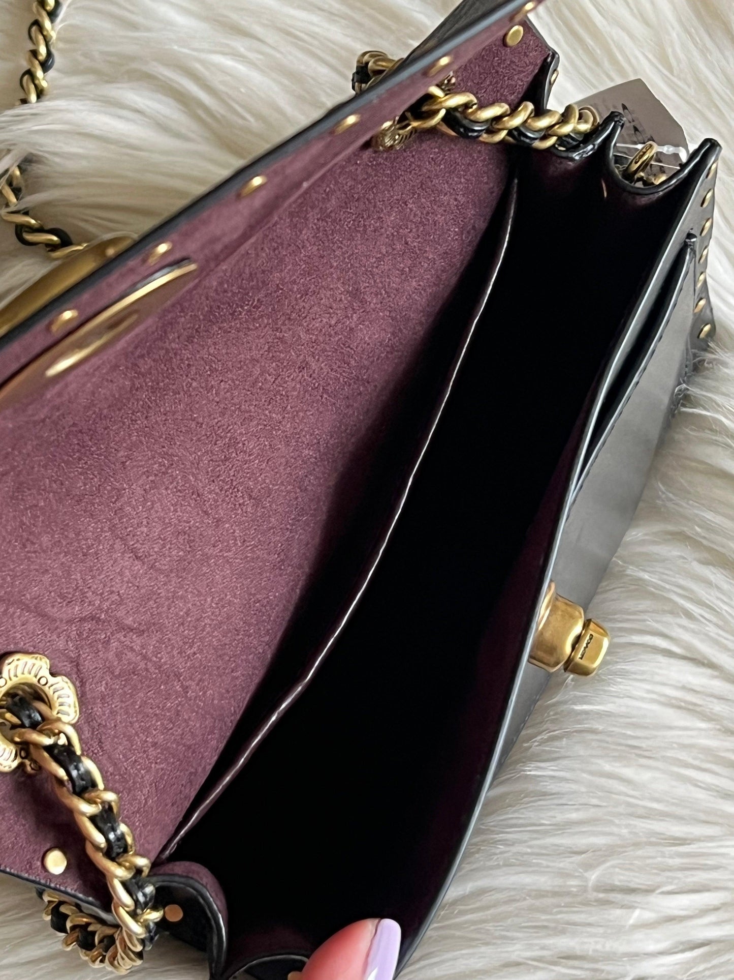 Coach Parker 18 with Rivets