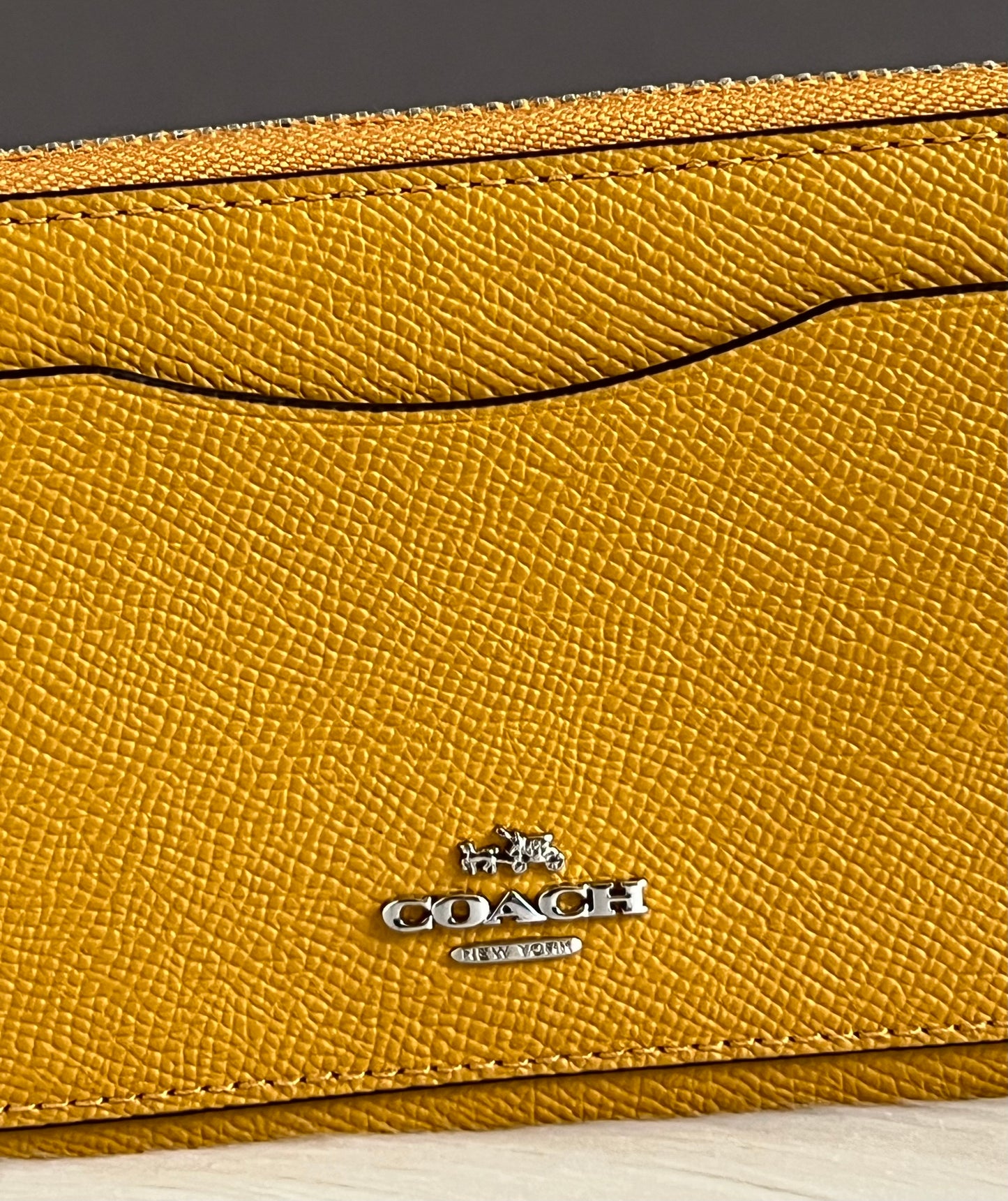 Coach Accordion Zip Wallet
