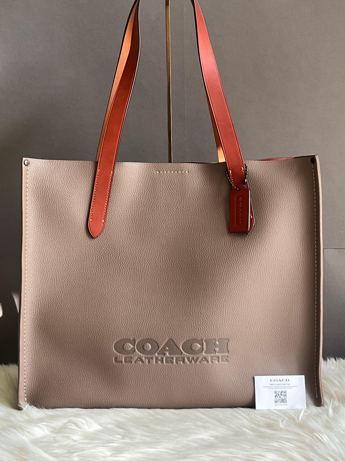 Coach Relay Tote with Coach Graphic