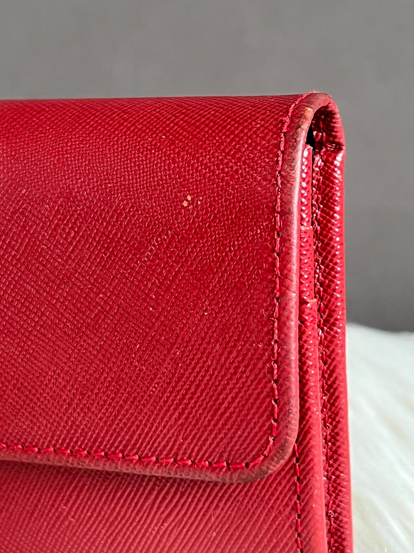 Prada Saffiano Long Wallet