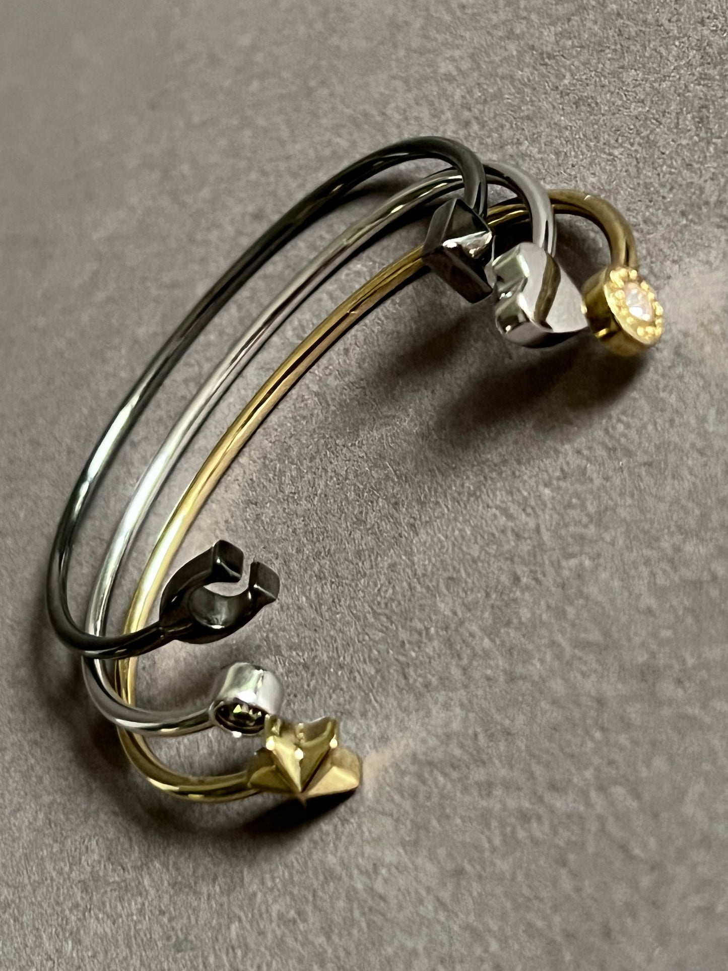 Coach Stardust Signature Bangle Set