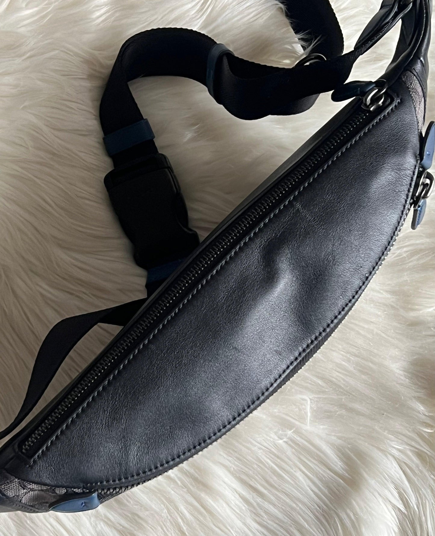 Coach League Belt Bag in Signature Jacquard