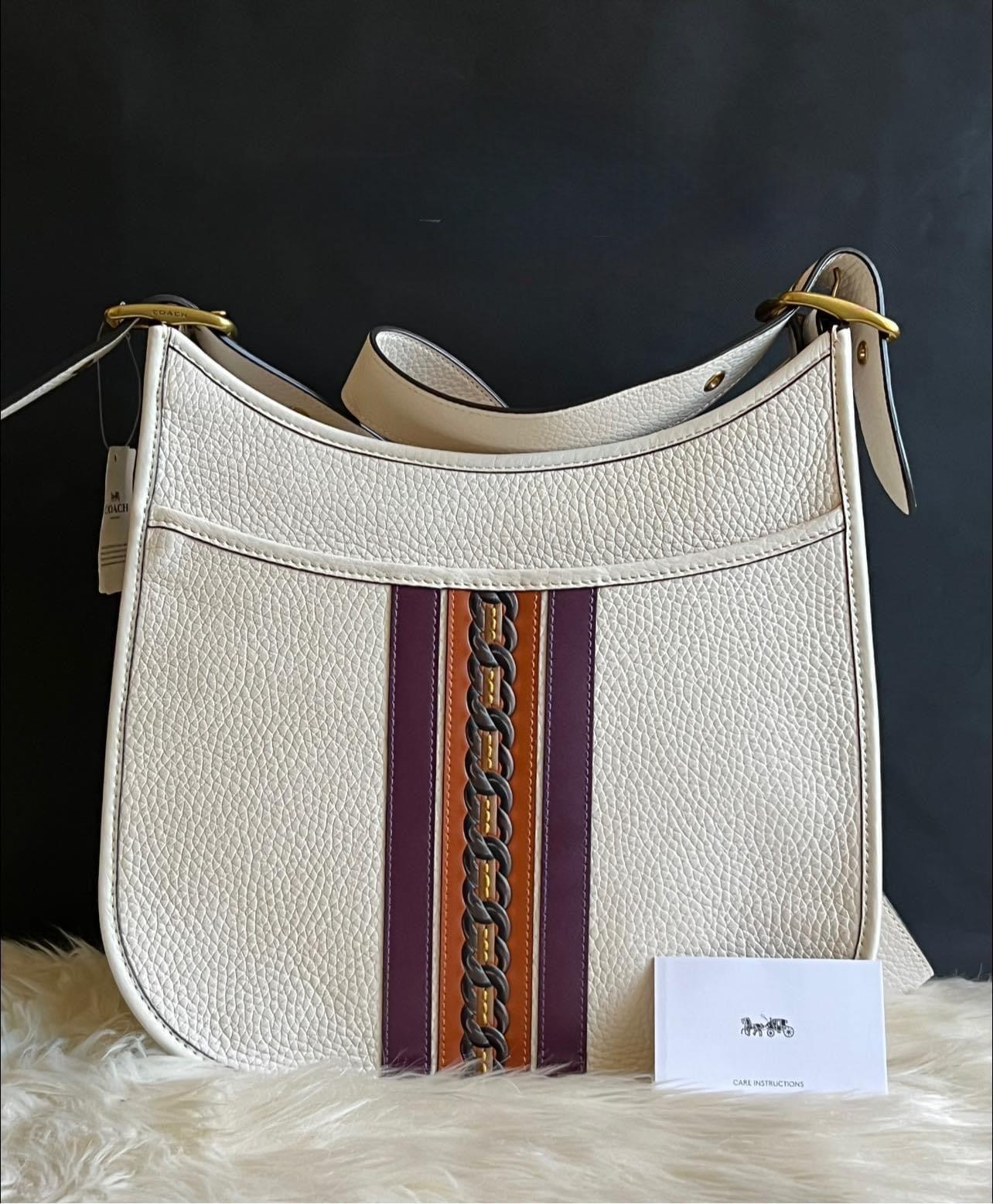 Coach Emery Crossbody with Varsity Stripe