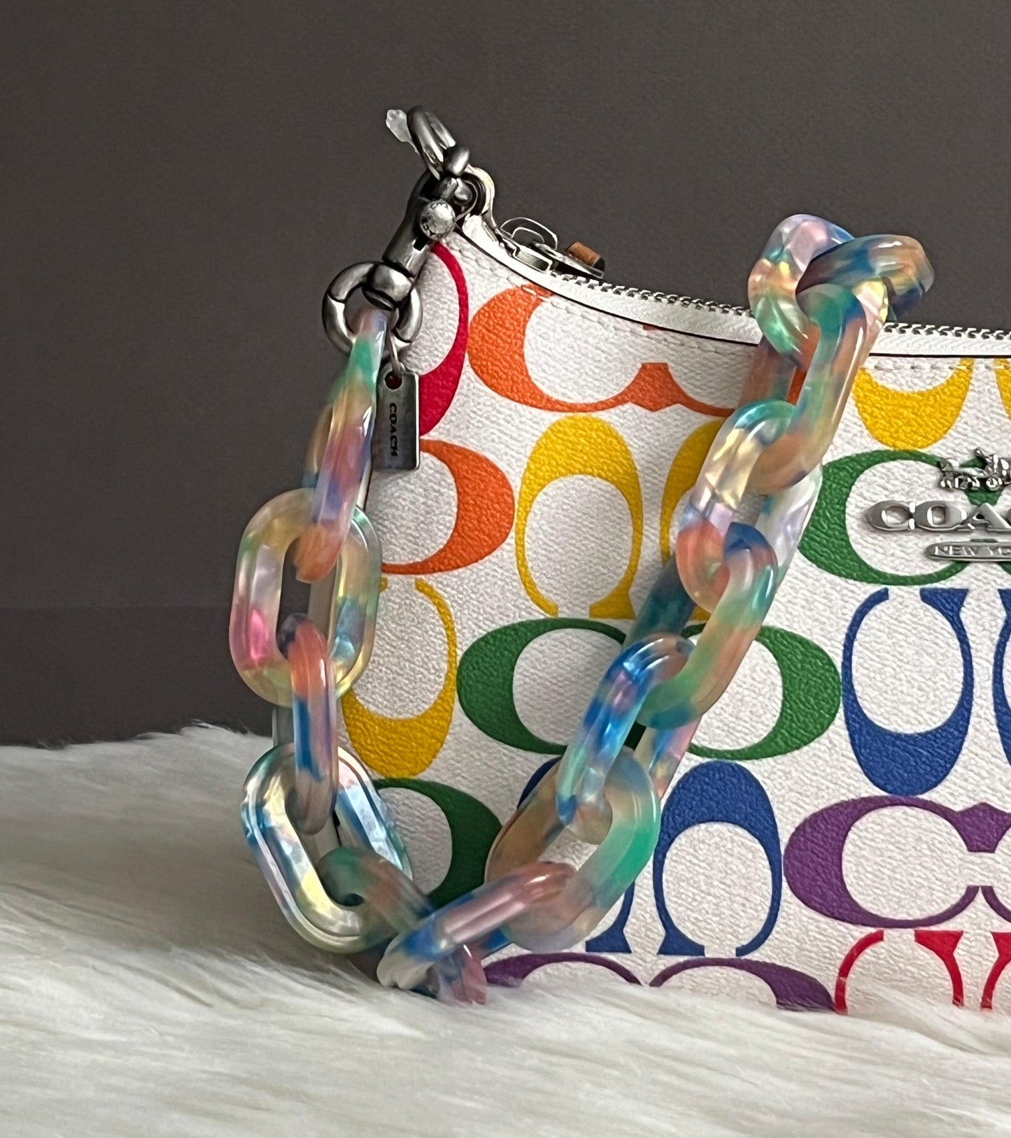 Coach Short Chain Strap