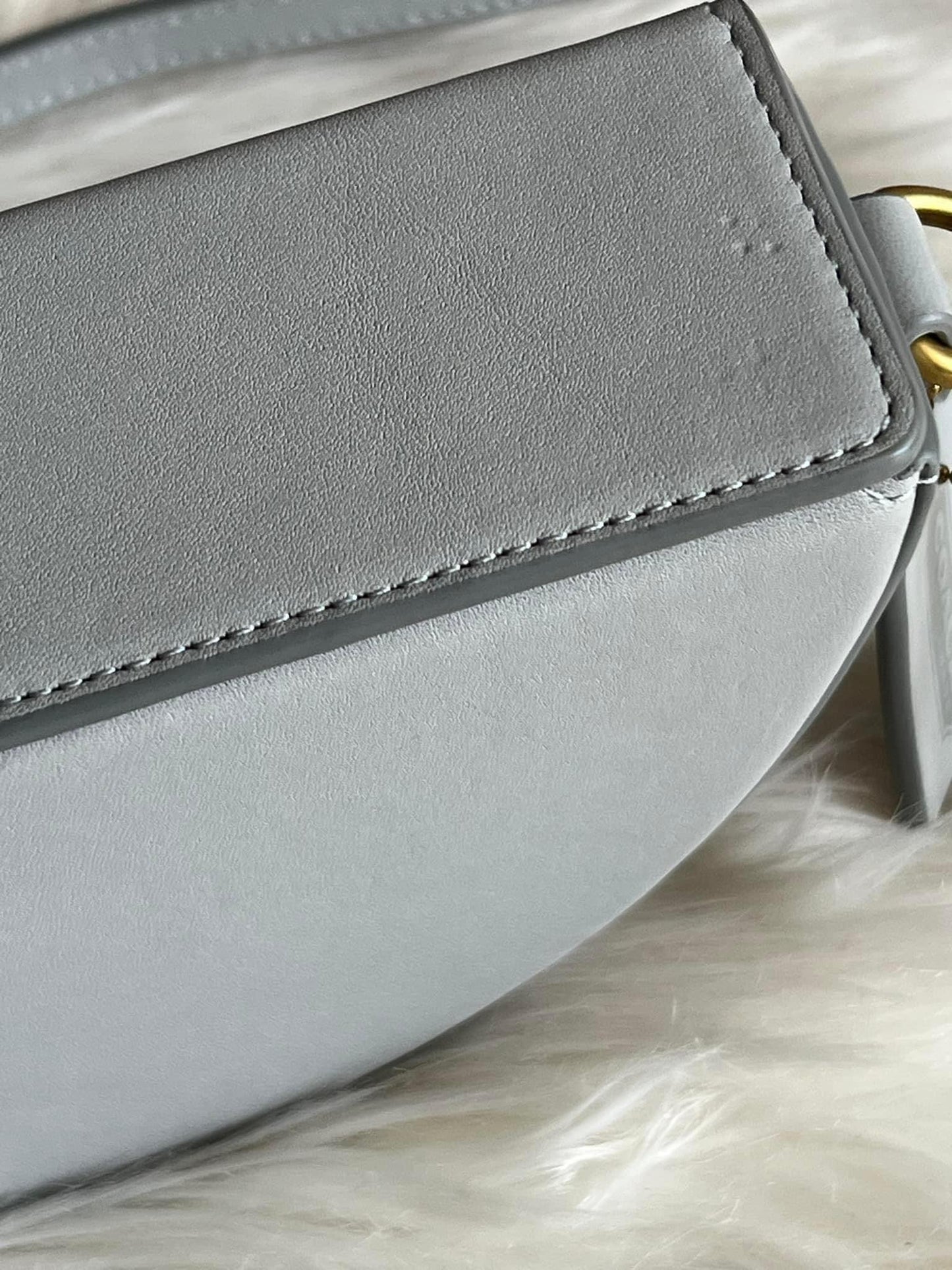 Coach City Blocks Semi Circle Bag