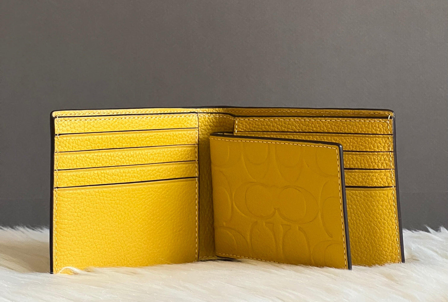 Coach Men’s 3-in-1 Wallet in Signature Leather