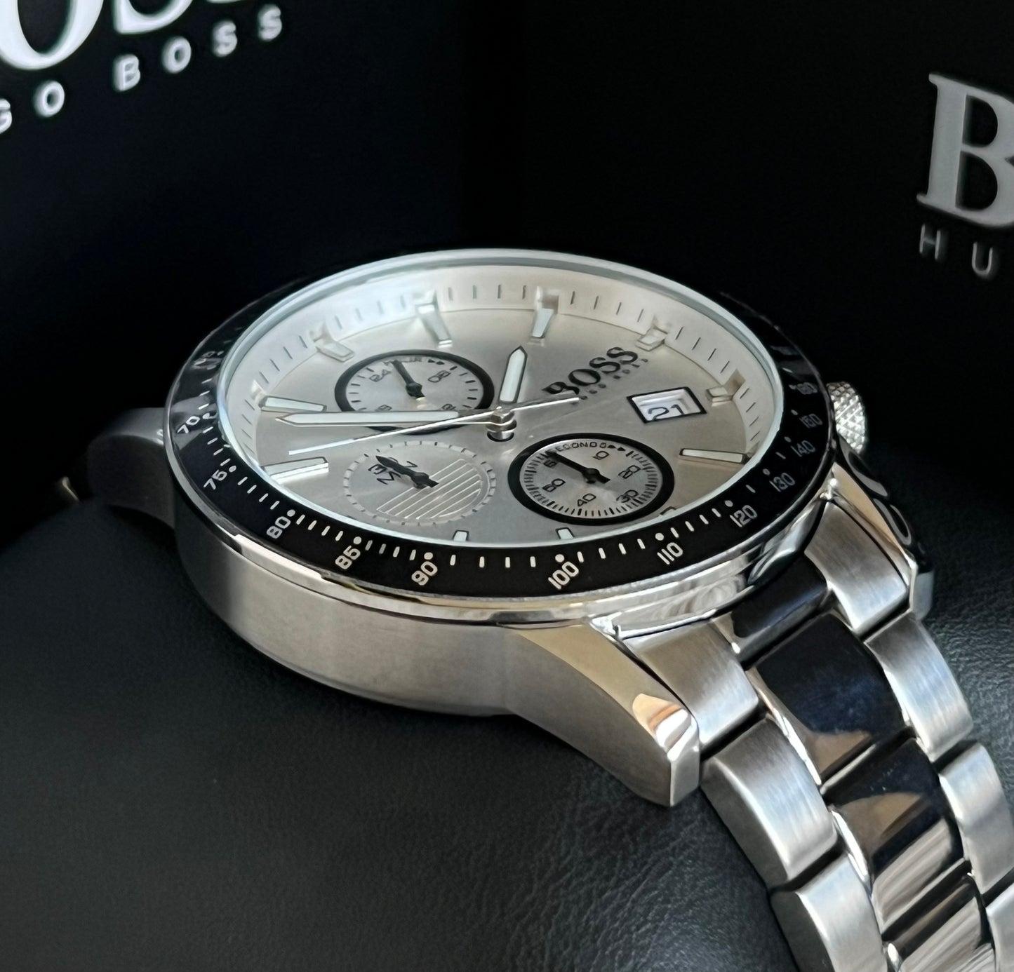Hugo Boss Men’s Rafale Competitive Sport Chronograph Watch