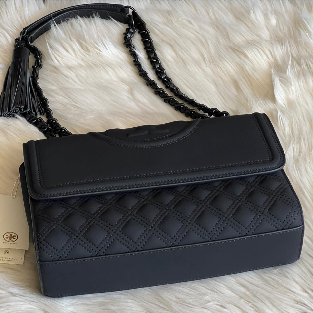 Tory Burch Fleming Matte Convertible Shoulder Bag