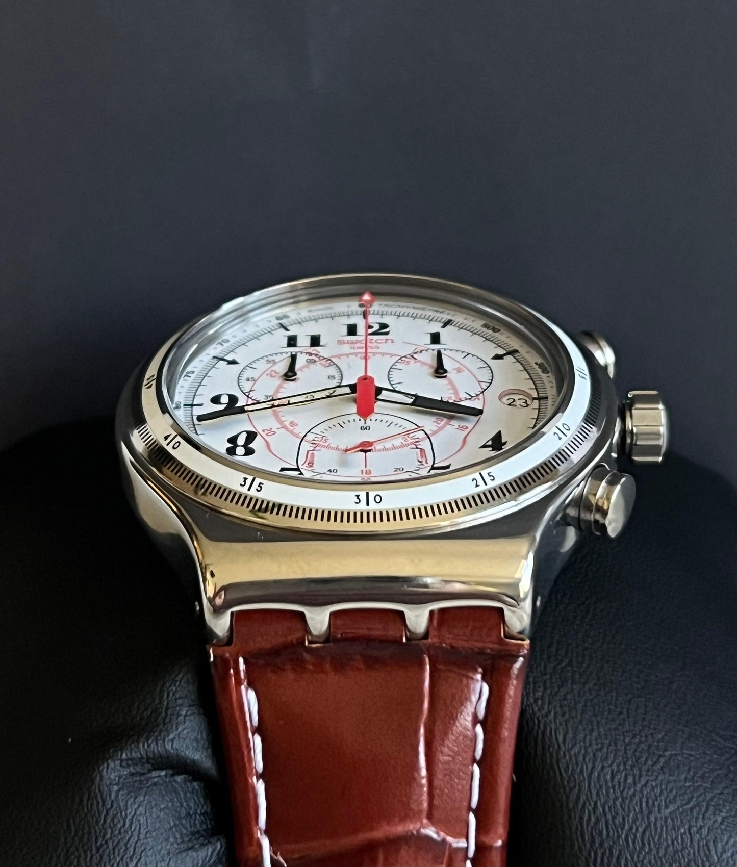 Swatch Back to the Roots Irony Chrono Watch