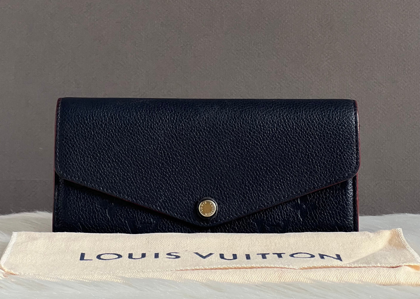 Louis Vuitton Monogram Empreinte Long Wallet