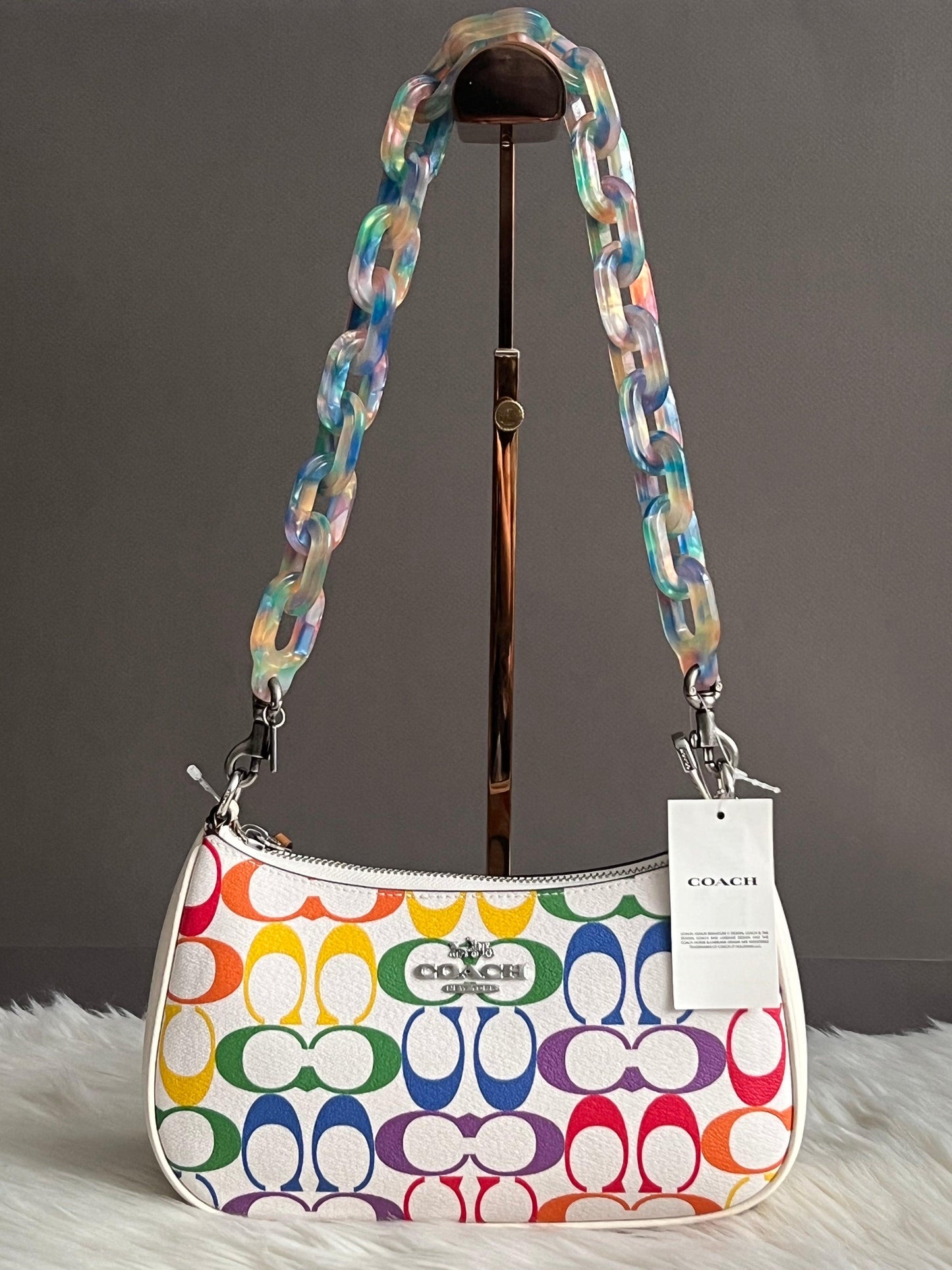 Coach Short Chain Strap
