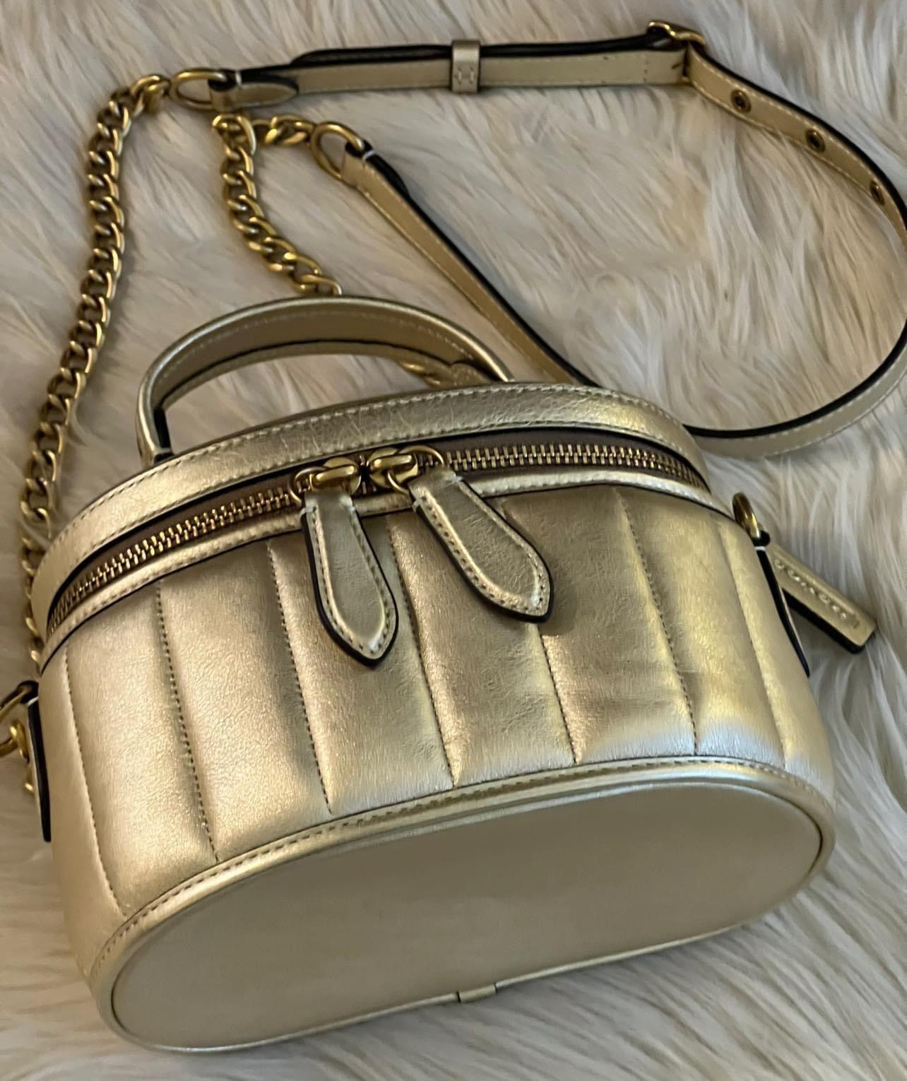 Coach Trail Bag with Quilting