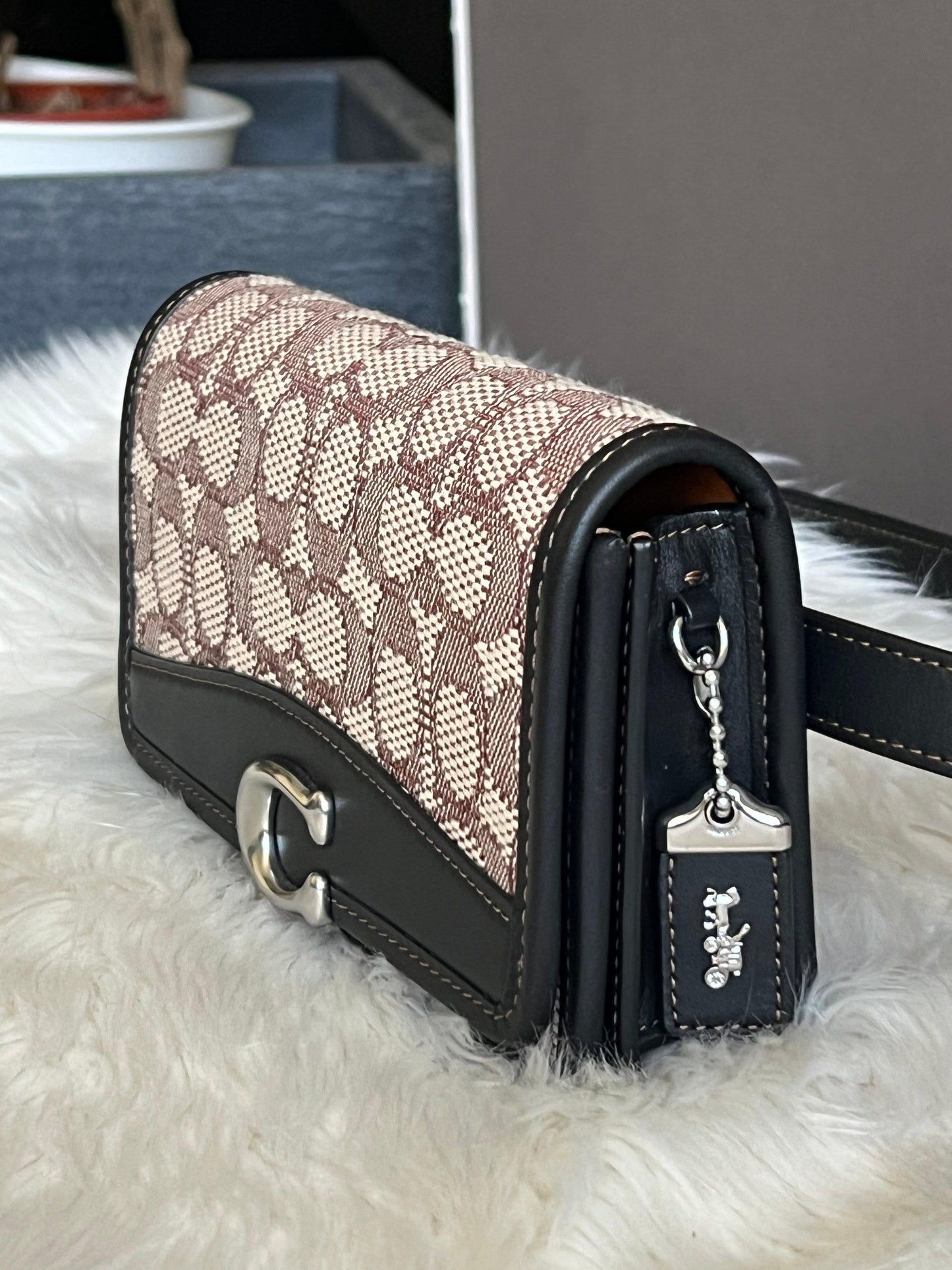 Coach Bandit Belt Bag in Signature Jacquard