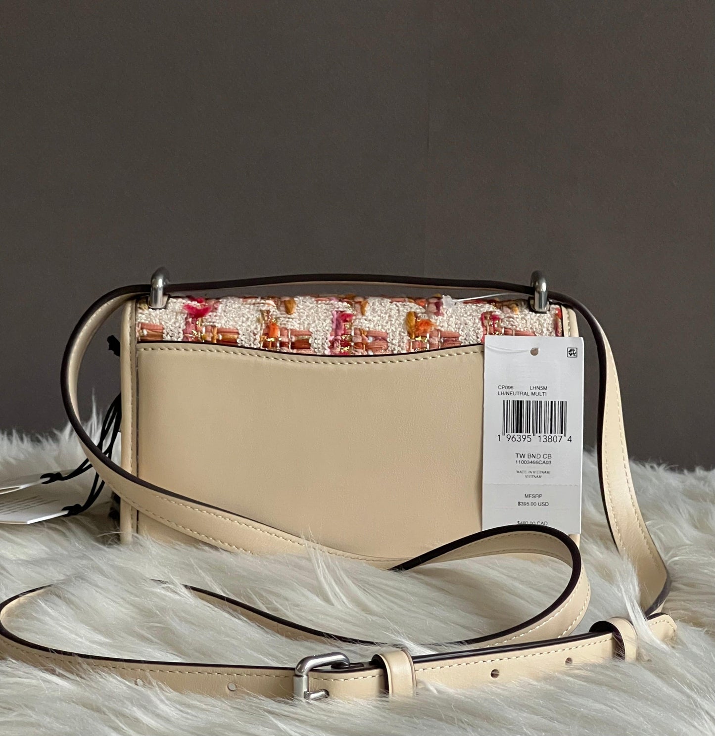 Coach Bandit Crossbody Bag in Tweed