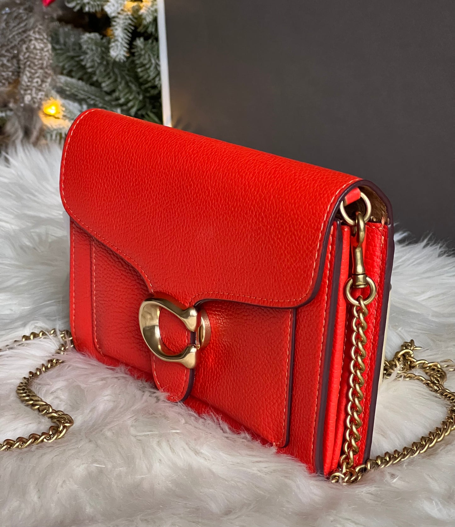 Coach Tabby Chain Clutch