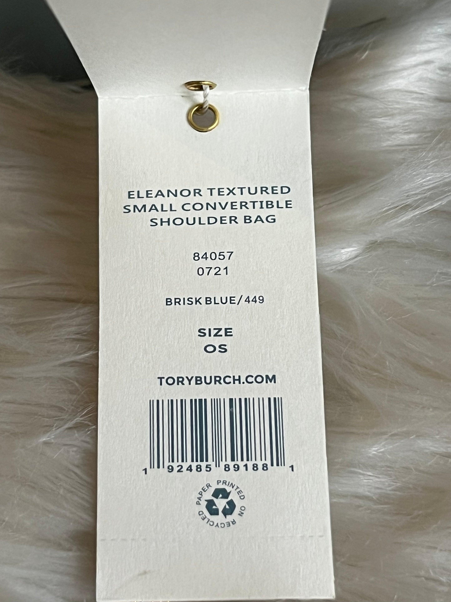 Tory Burch Eleanor Textured Small Convertible Shoulder Bag