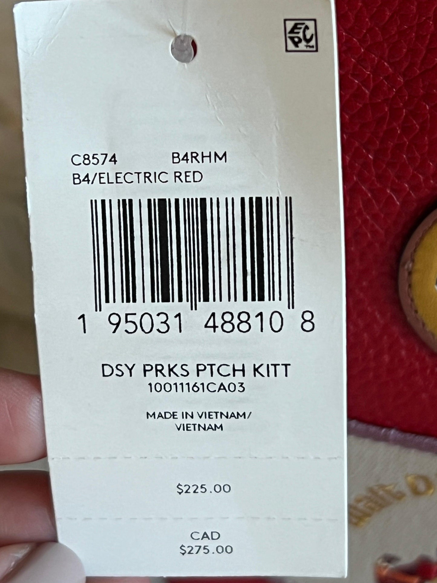 Disney X Coach Kitt Messenger Crossbody With Patches