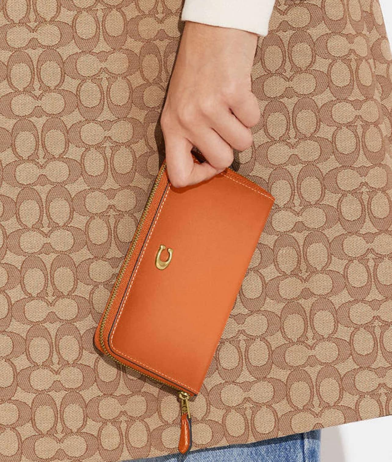 Coach Medium Zip Around Wallet