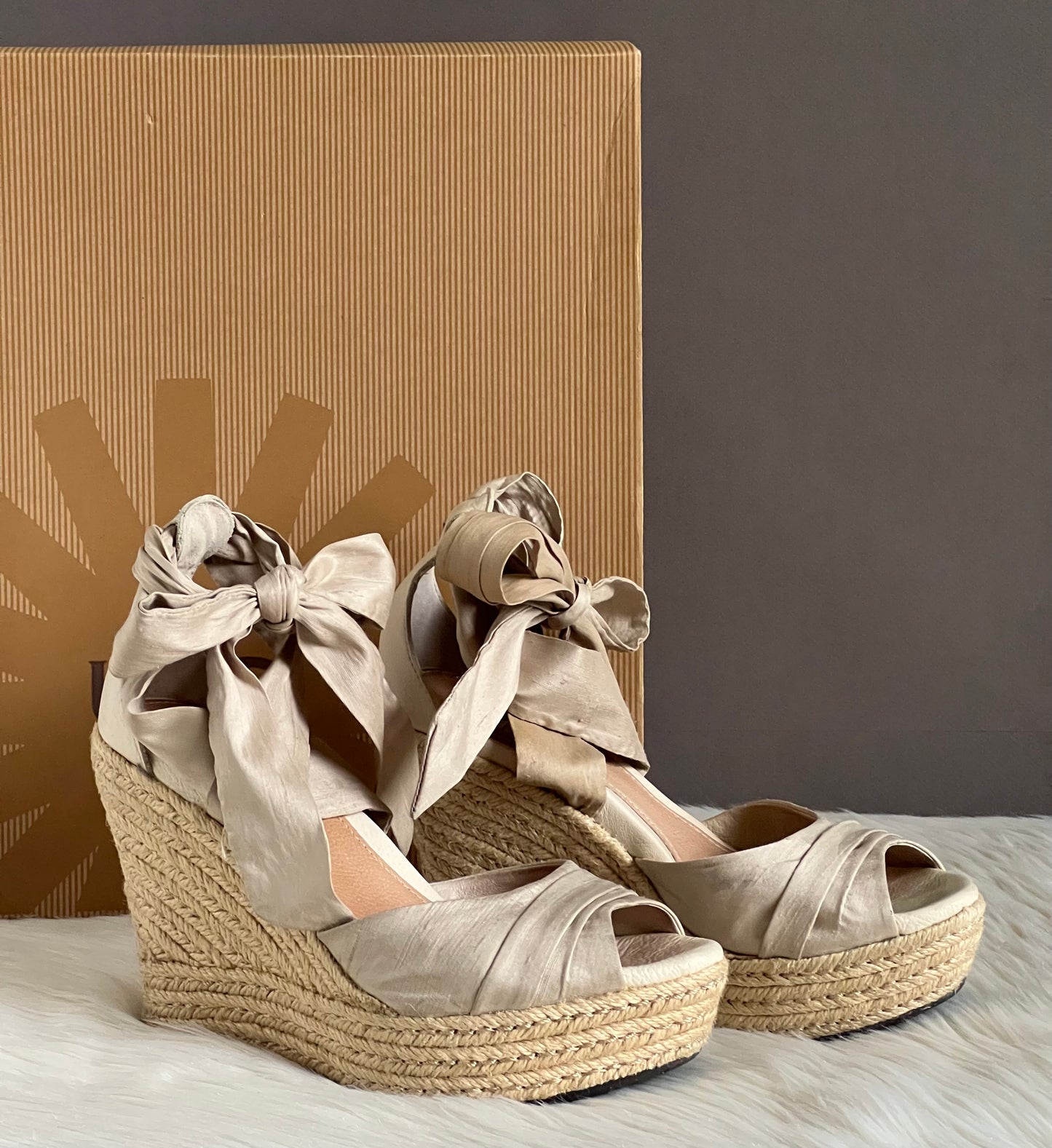 UGG Lucianna Platform Wedge Sandals