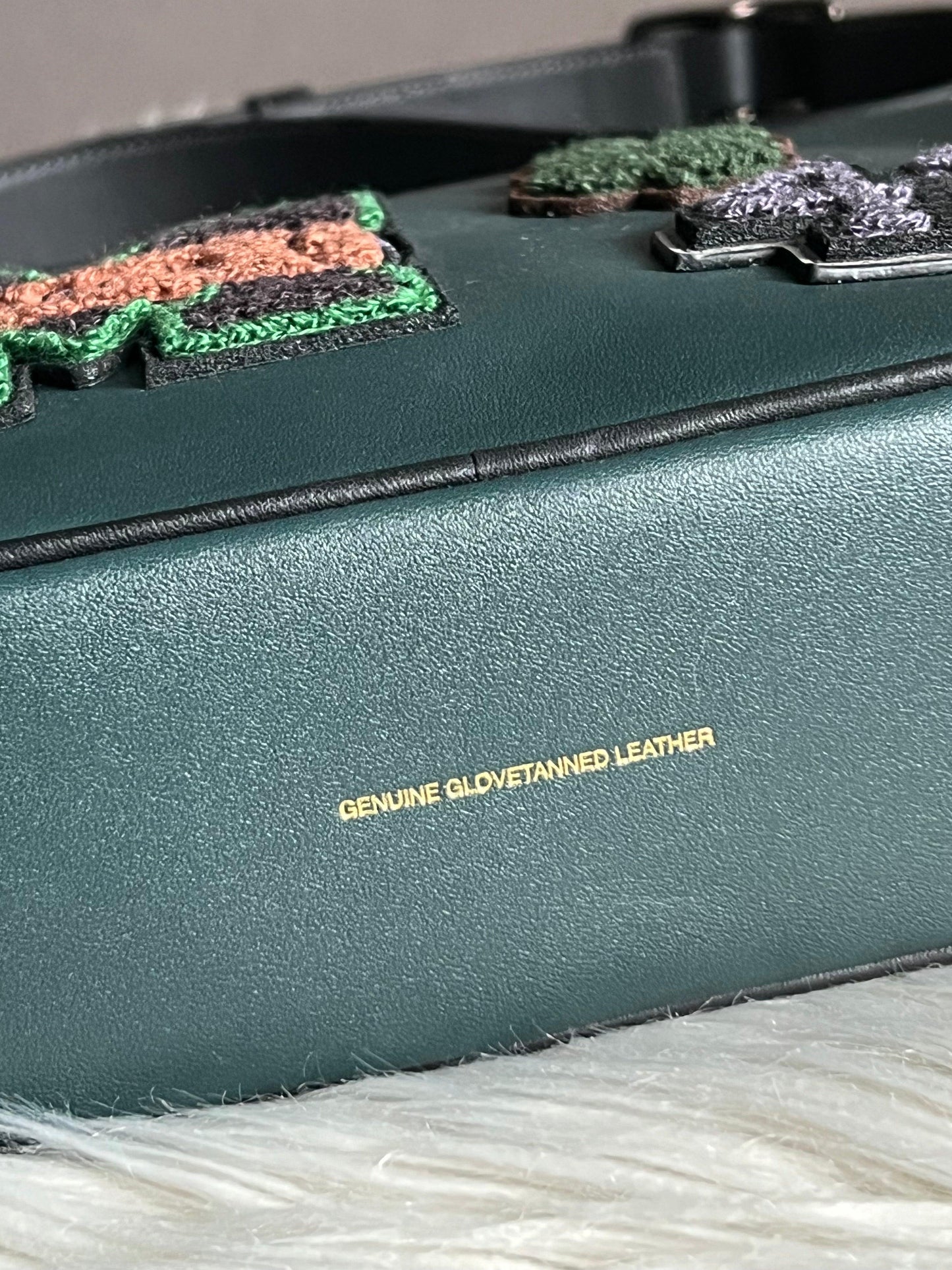 Coach Flight Bag 19 with Varsity Patches