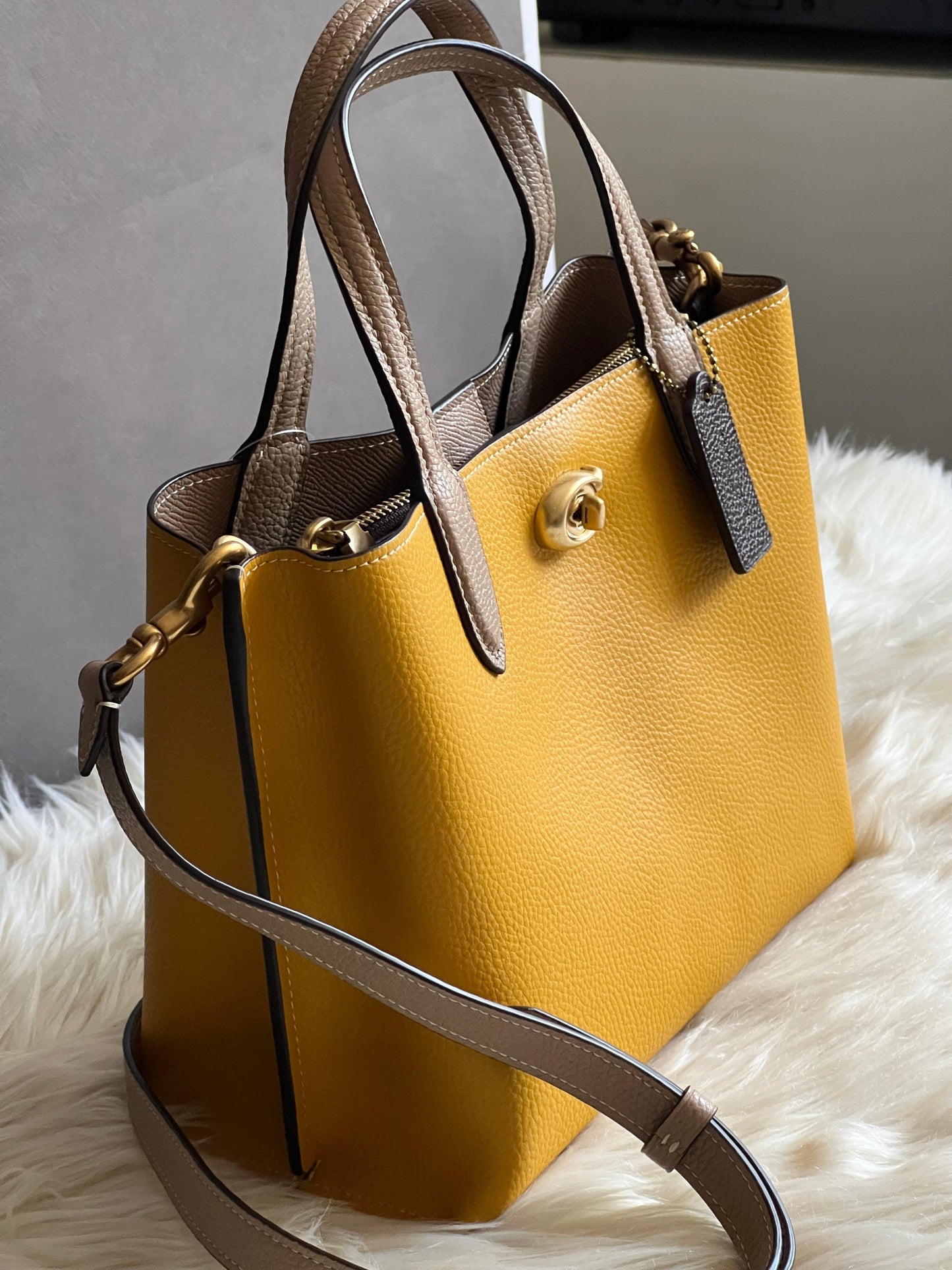 Coach Willow Tote 24 in Colorblock