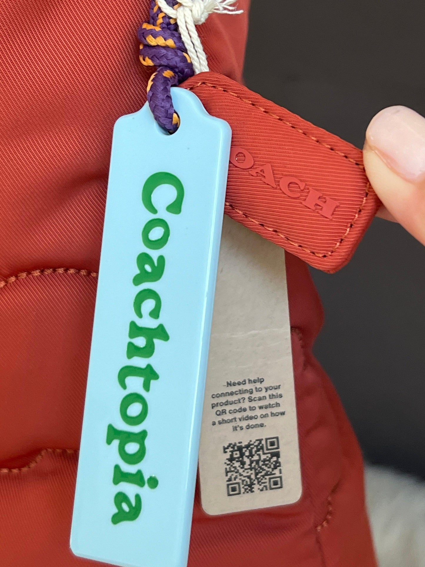 Coachtopia Loop Quilted Cloud Tote