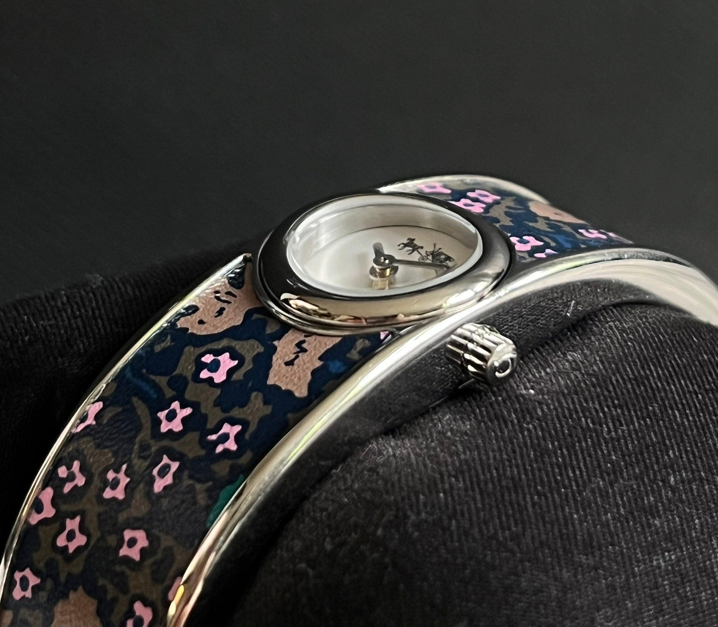 Coach Scout Bangle Watch in Blue Floral
