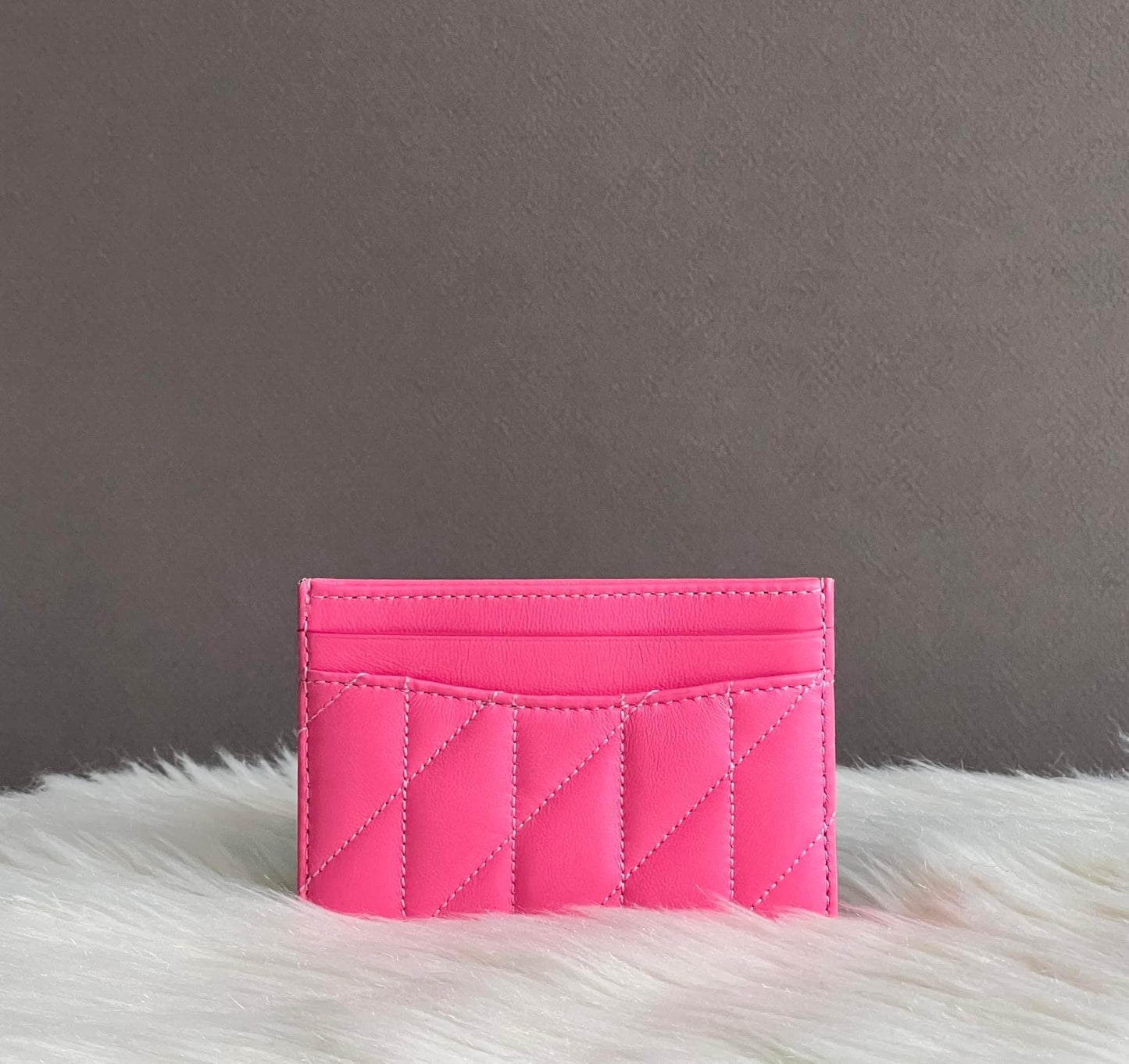 Coach Essential Card Case With Pillow Quilting
