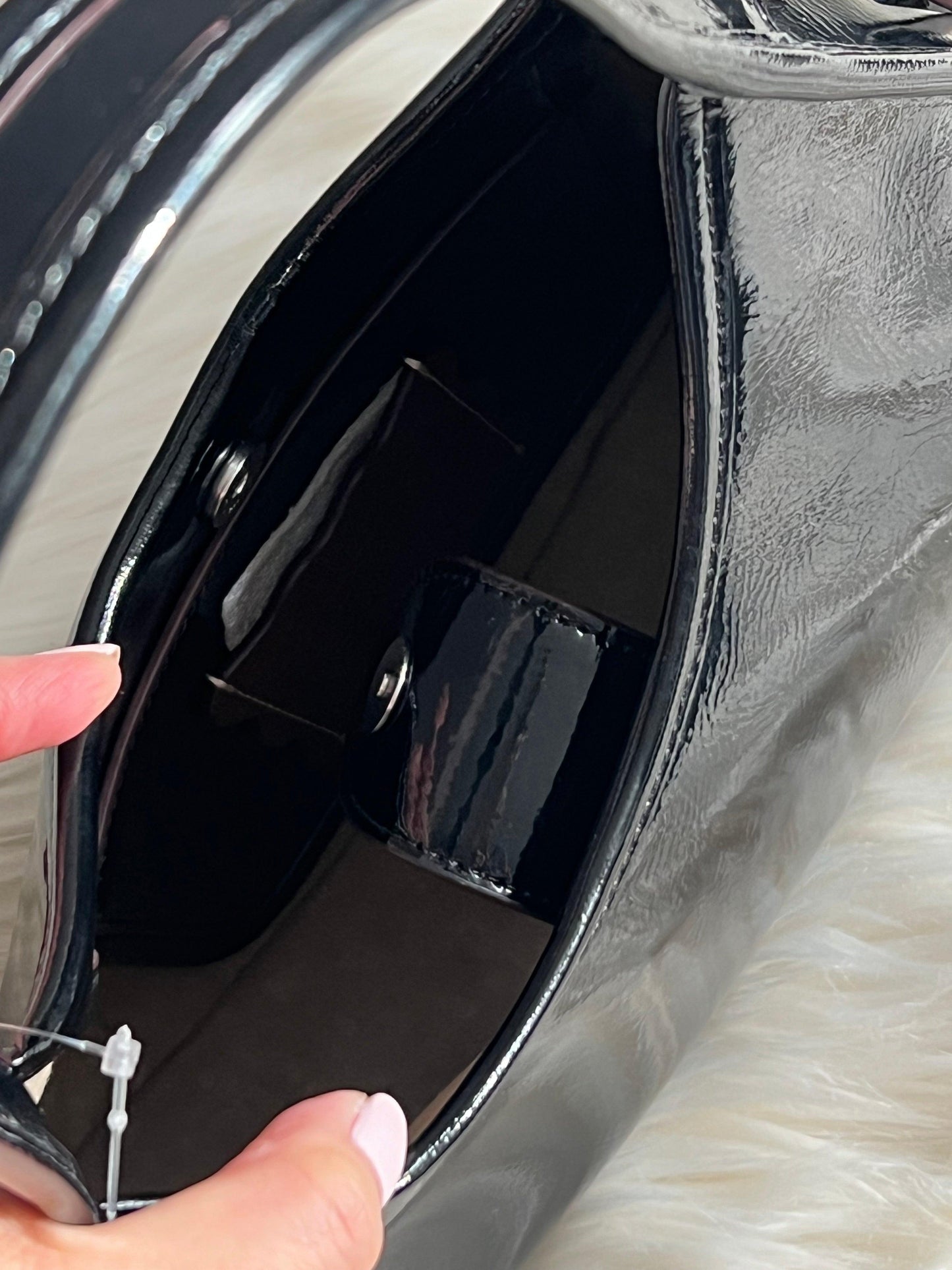 Coach Ergo Bag in Crinkle Patent Coachtopia Leather