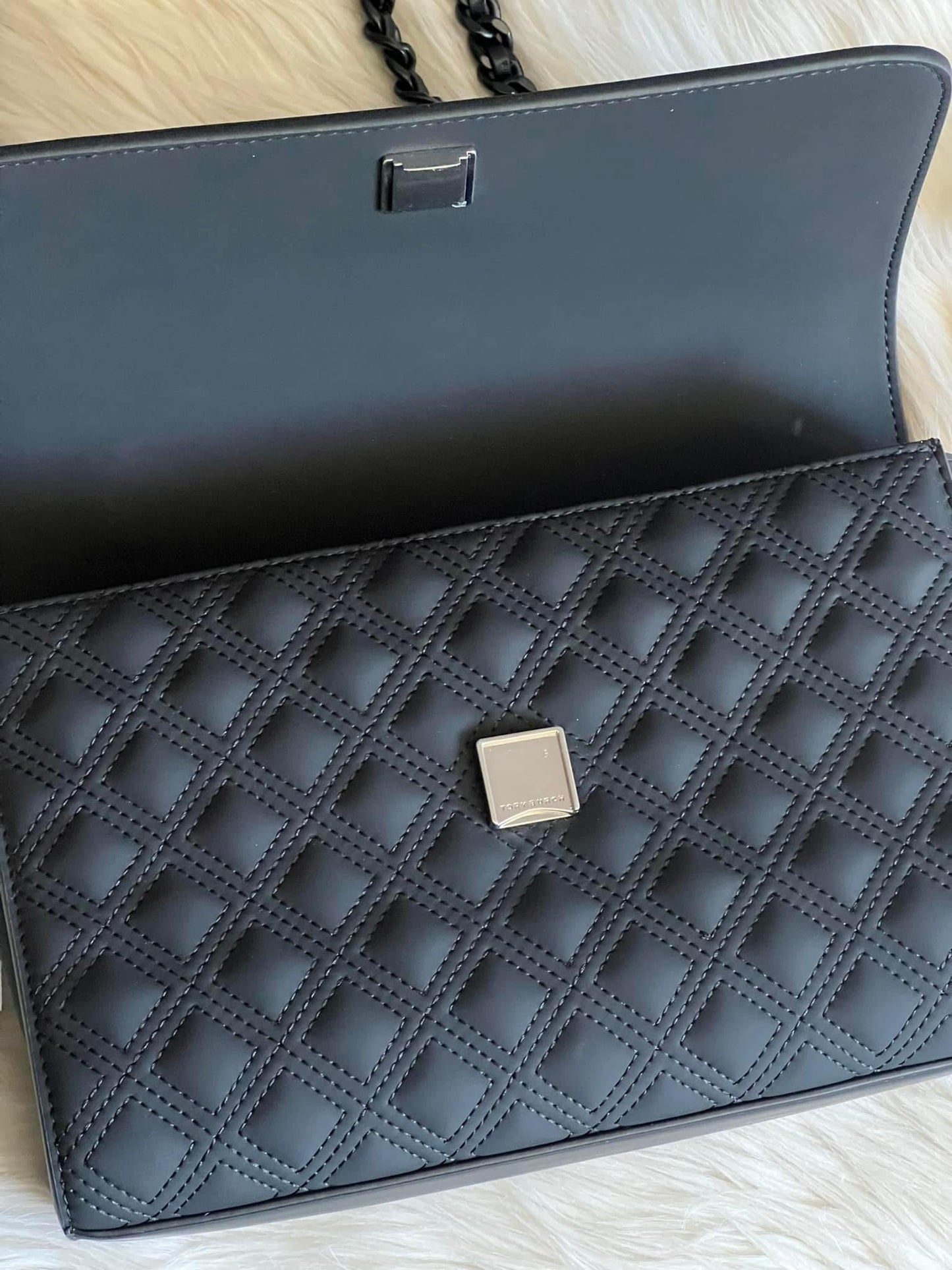 Tory Burch Fleming Matte Convertible Shoulder Bag