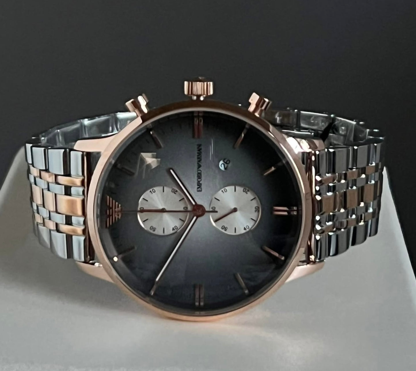 Emporio Armani Men’s Retro Rose Gold Watch