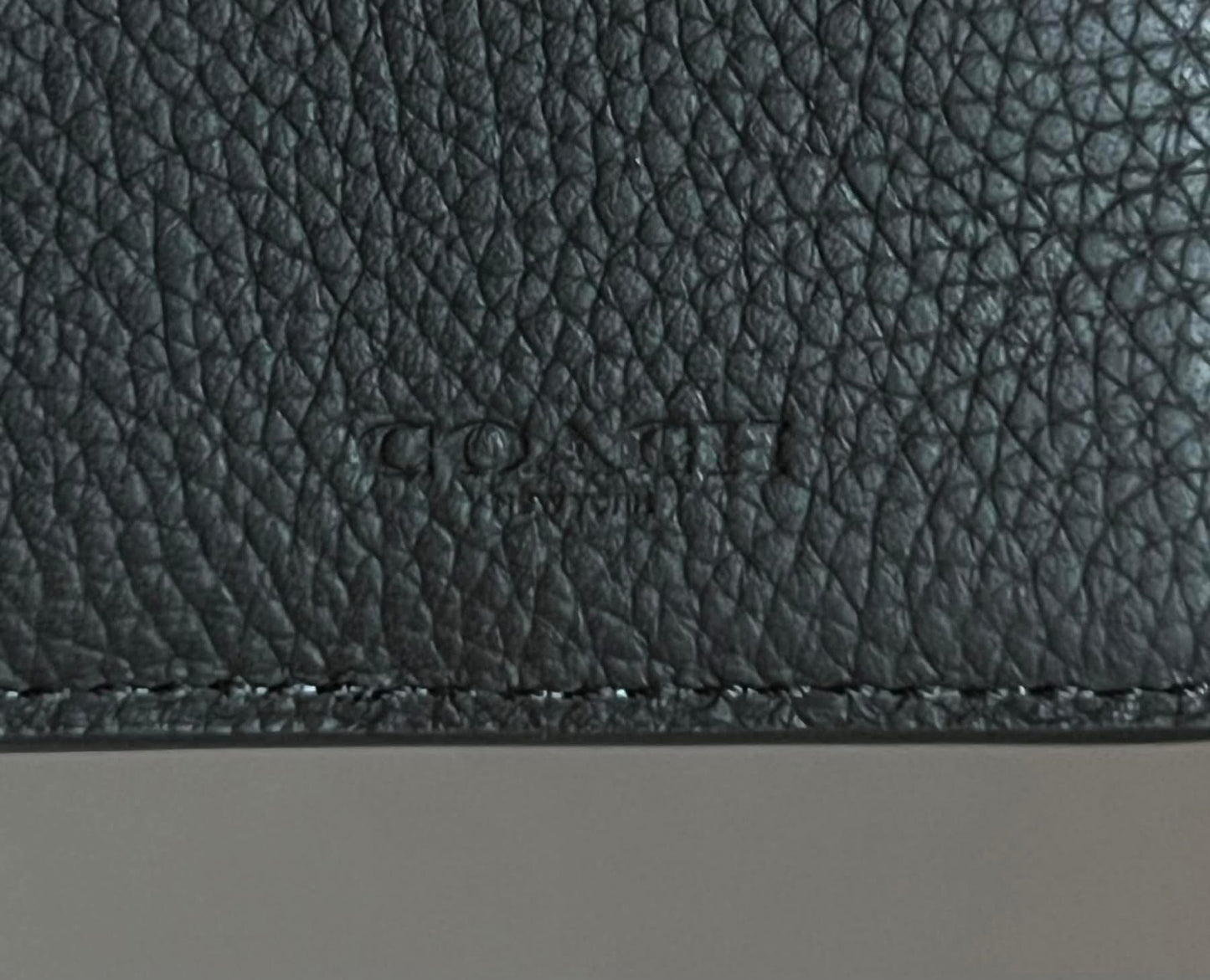 Coach Card Wallet in Signature Leather