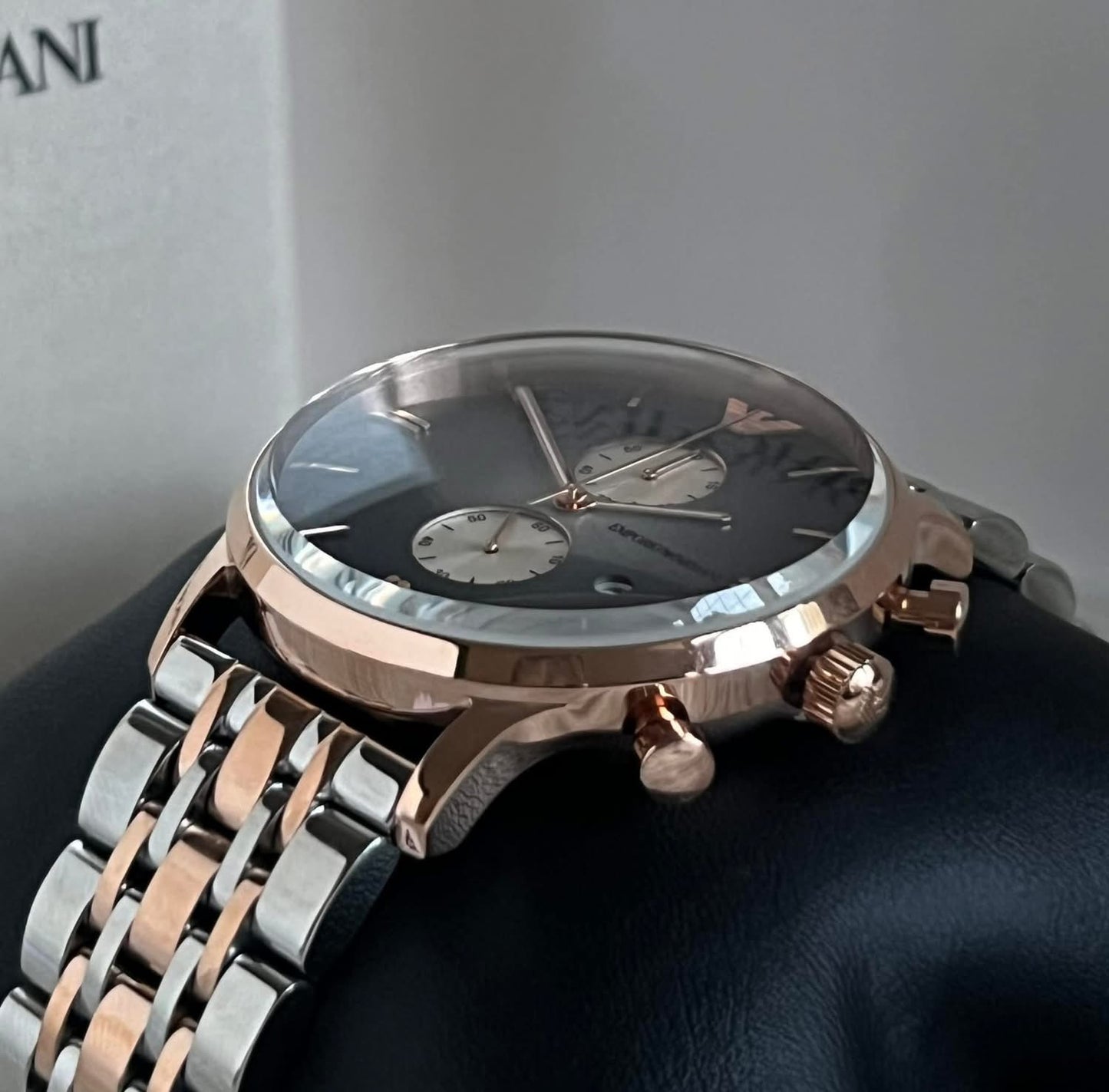 Emporio Armani Men’s Retro Rose Gold Watch