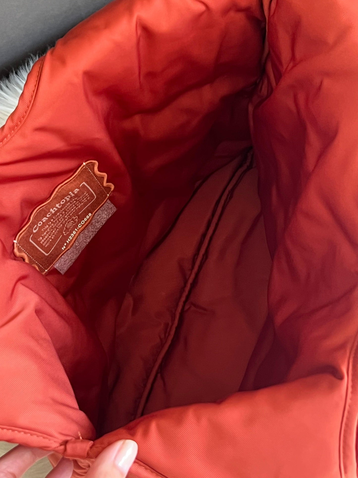Coachtopia Loop Quilted Cloud Tote