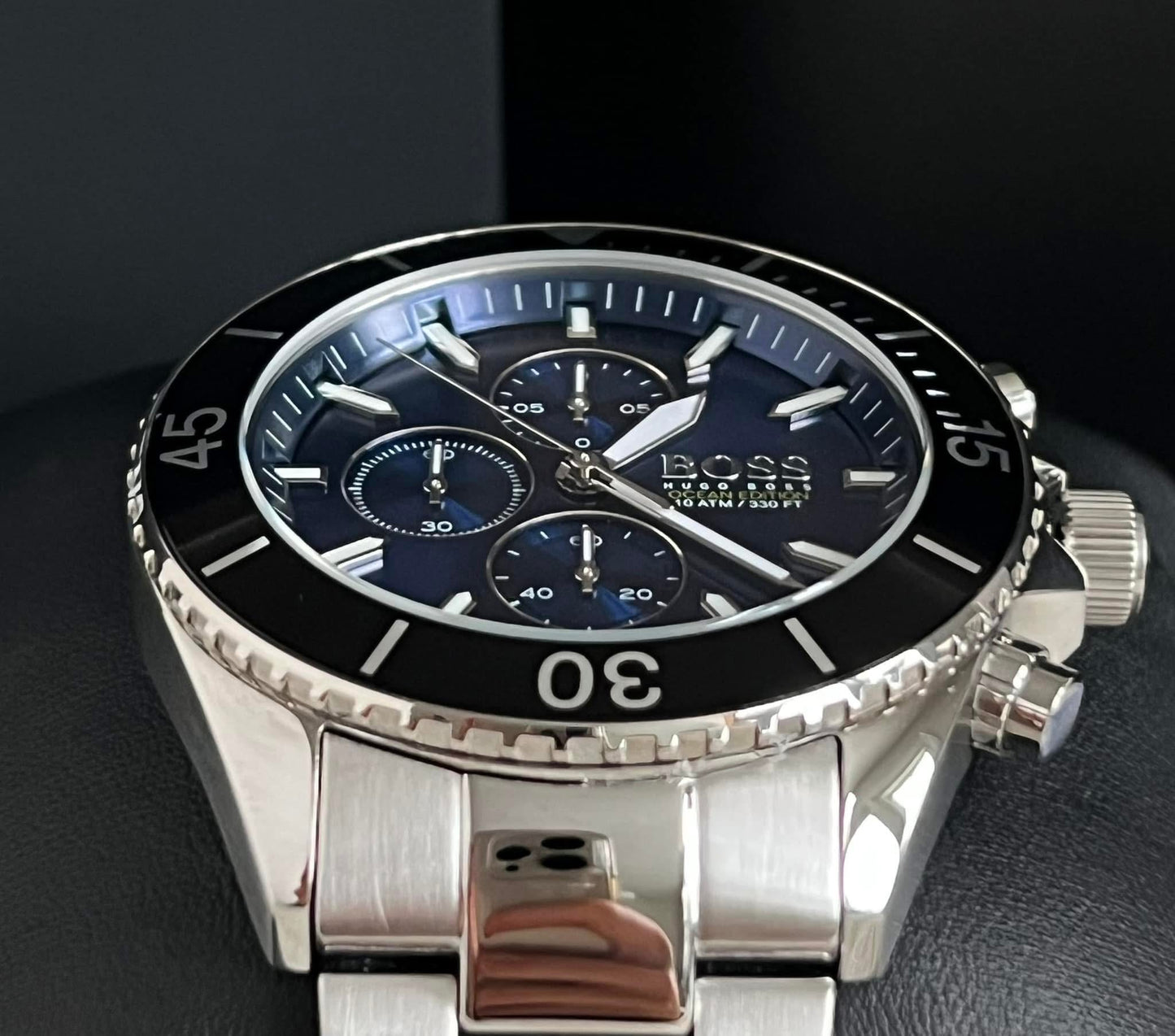 Hugo Boss Men’s Ocean Blue Dial Watch