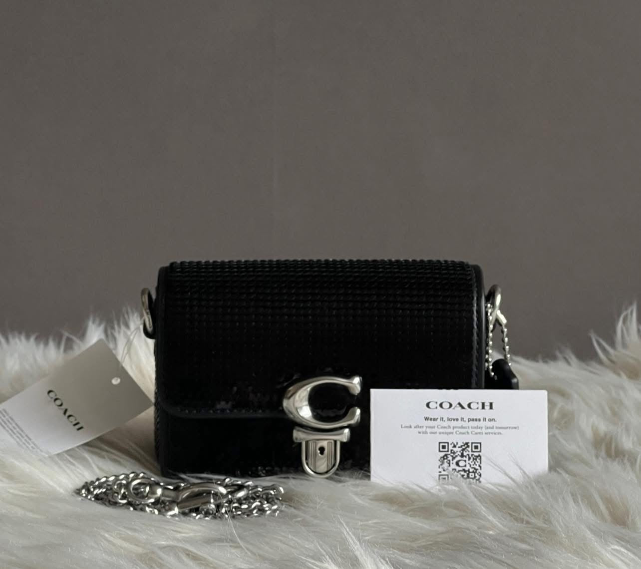 Coach Studio 12 with Sequins - “AS IS”