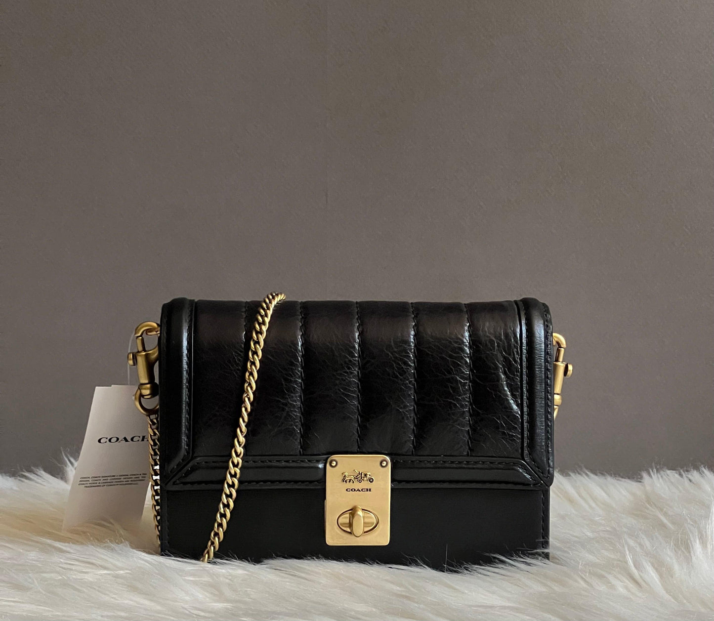 Coach Hutton Belt Bag with Quilting