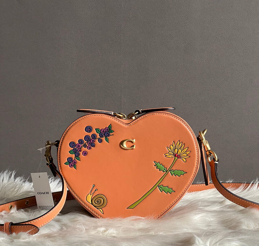 Coach X Observed By Us Heart Crossbody