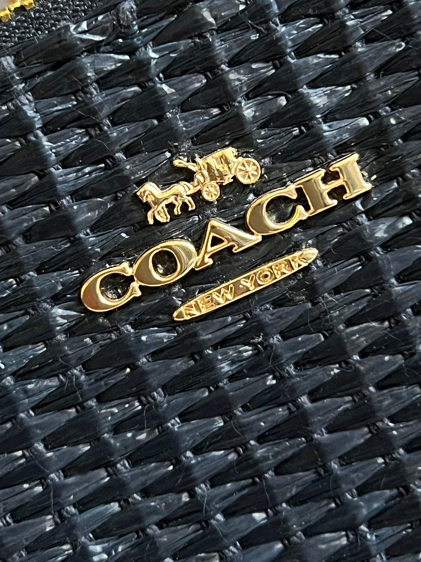 Coach Nolita 15 in Straw